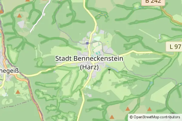 Karte Benneckenstein