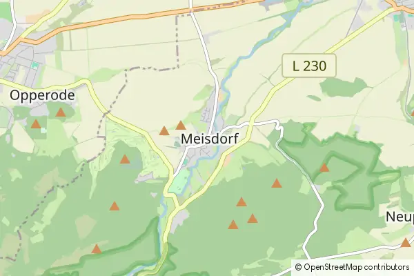 Karte Meisdorf