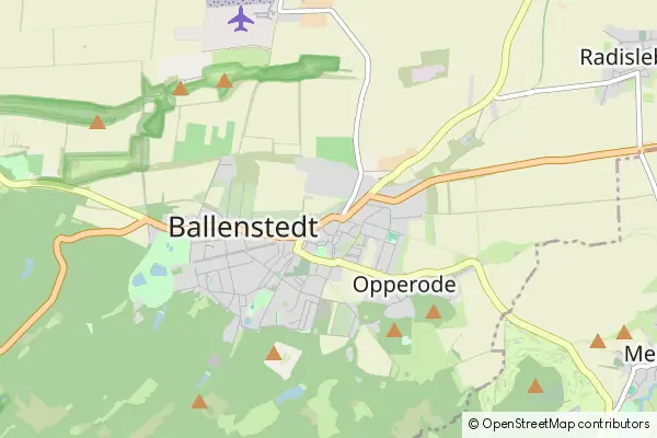 Karte Ballenstedt