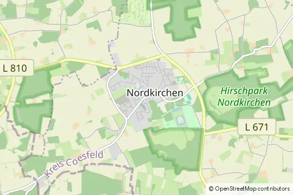 Karte Nordkirchen