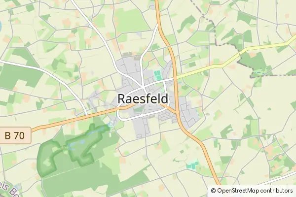 Karte Raesfeld