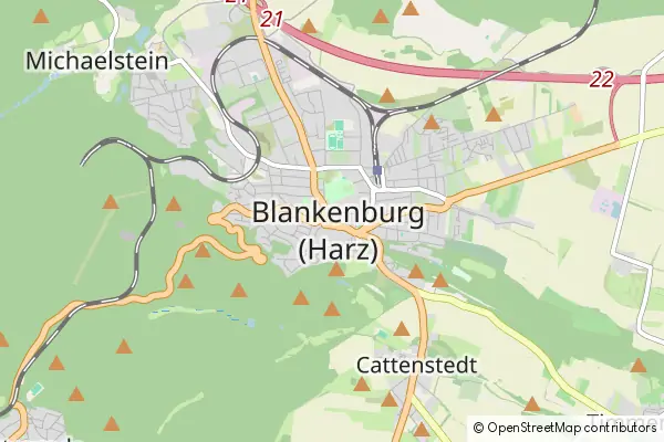 Karte Blankenburg