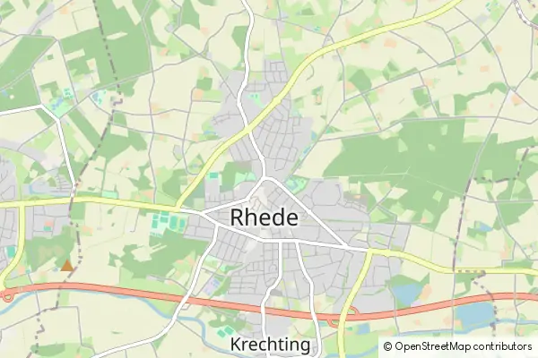 Karte Rhede