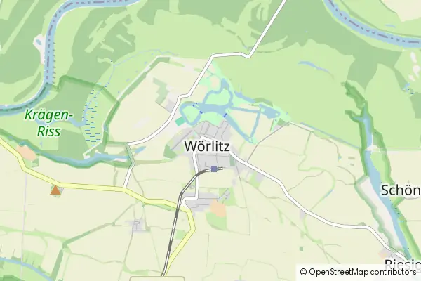 Karte Worlitz