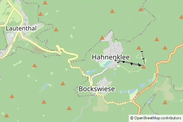 Karte Hahnenklee-Bockswiese