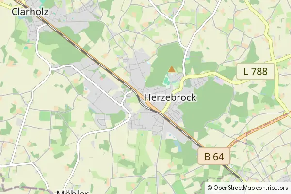 Karte Herzebrock