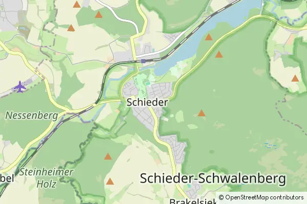 Karte Schieder-Schwalenberg