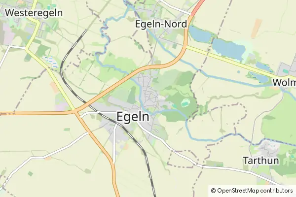 Karte Egeln