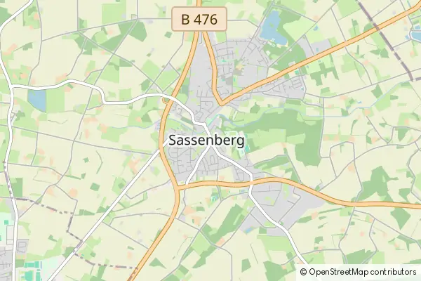 Karte Sassenberg