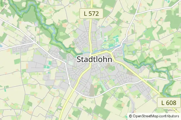 Karte Stadtlohn