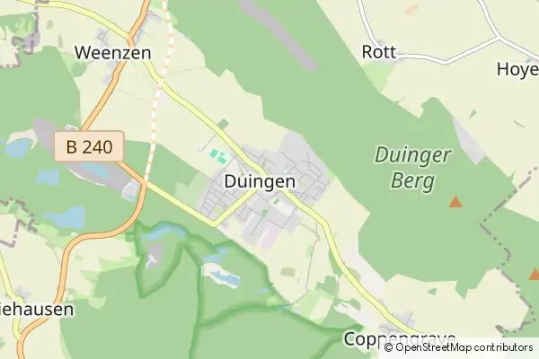 Karte Duingen