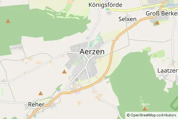 Karte Aerzen