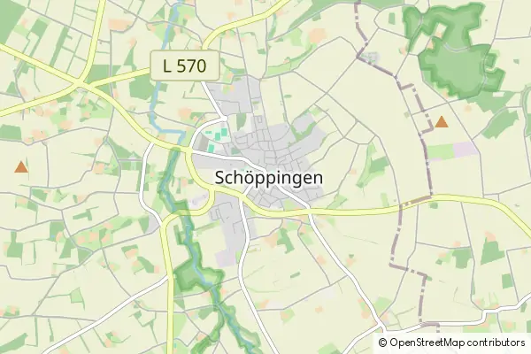 Karte Schoeppingen