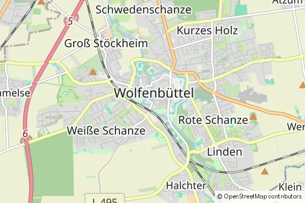 Karte Wolfenbüttel