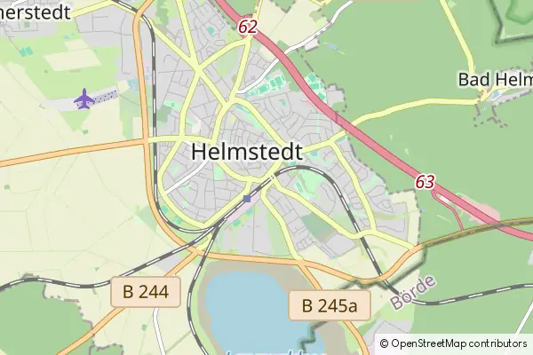 Karte Helmstedt