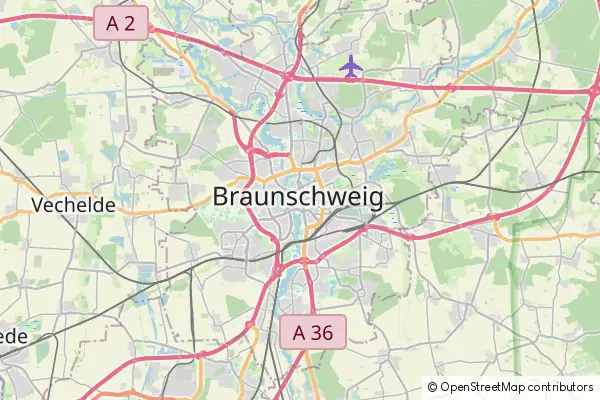 Karte Braunschweig