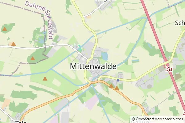 Karte Mittenwalde