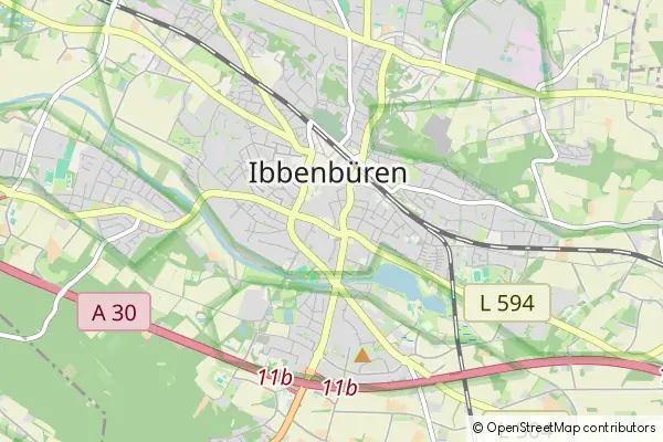 Karte Ibbenbüren