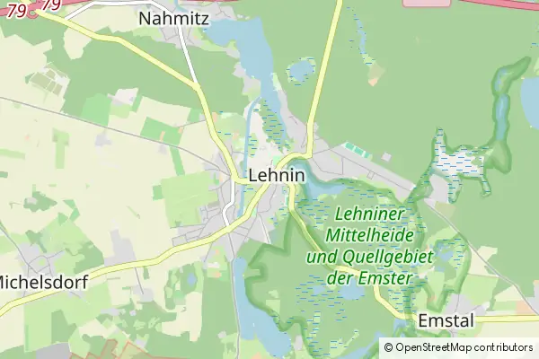 Karte Lehnin