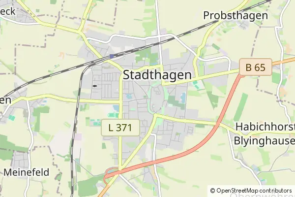 Karte Stadthagen