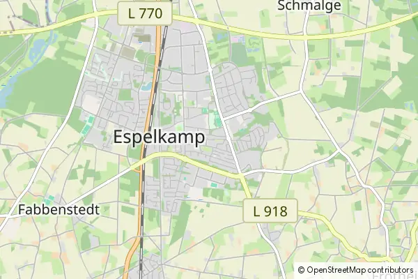 Karte Espelkamp