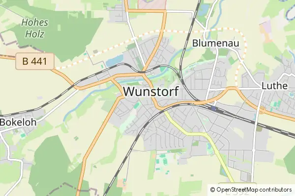 Karte Wunstorf