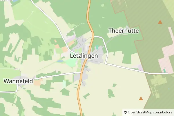 Karte Letzlingen