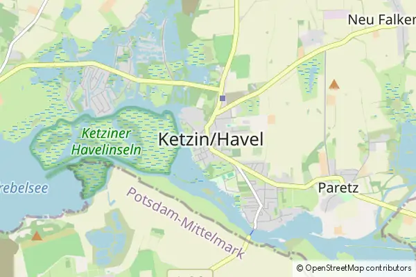 Karte Ketzin/Havel