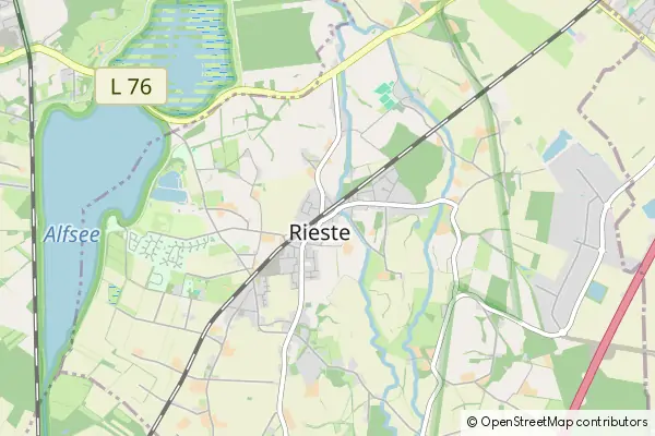 Karte Rieste