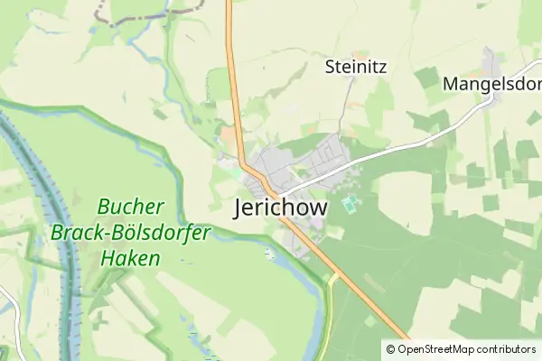 Karte Jerichow