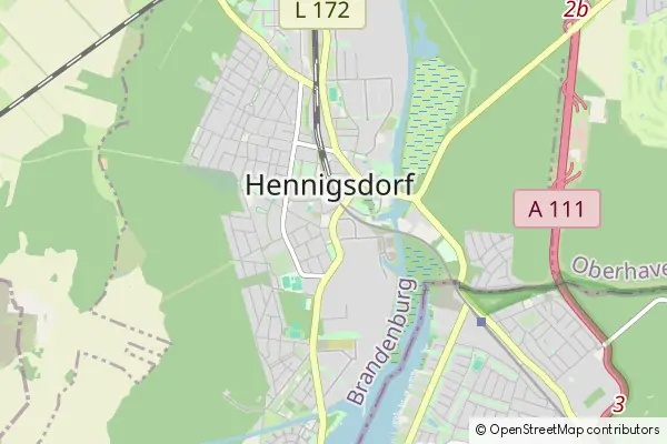 Karte Hennigsdorf