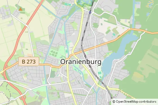 Karte Oranienburg