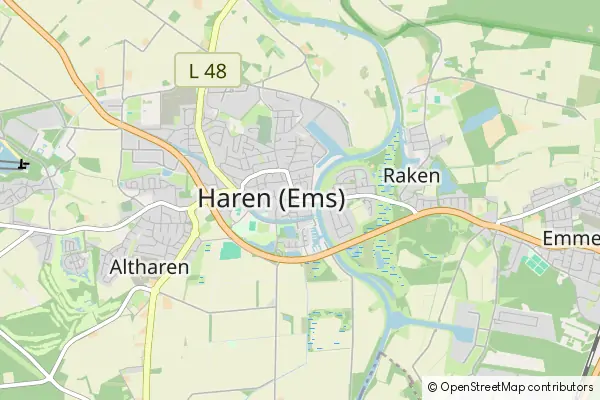 Karte Haren