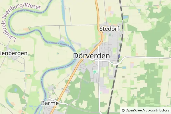 Karte Doerverden