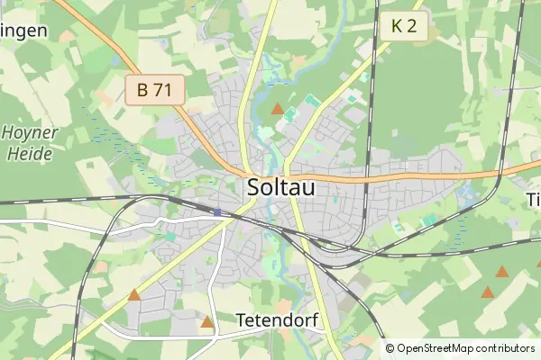 Karte Soltau