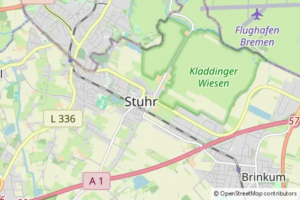 Karte Stuhr