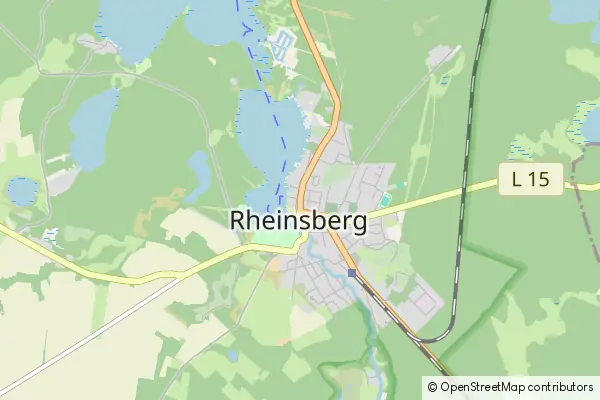 Karte Rheinsberg