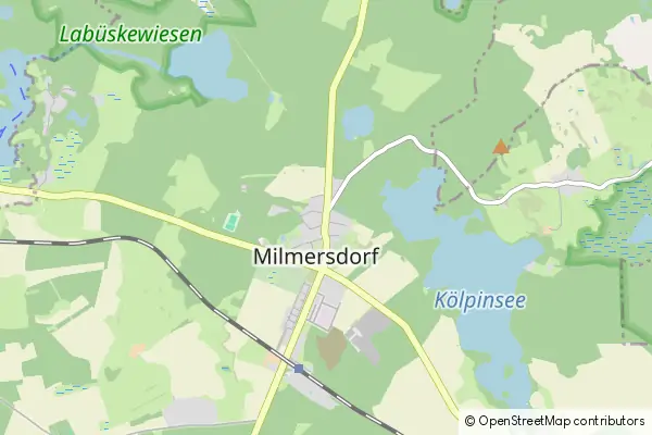 Karte Milmersdorf