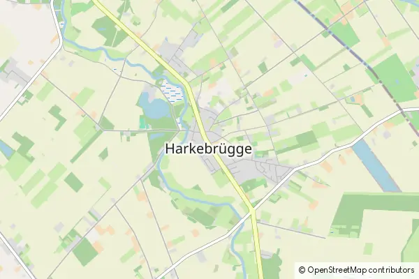 Karte Harkebrugge