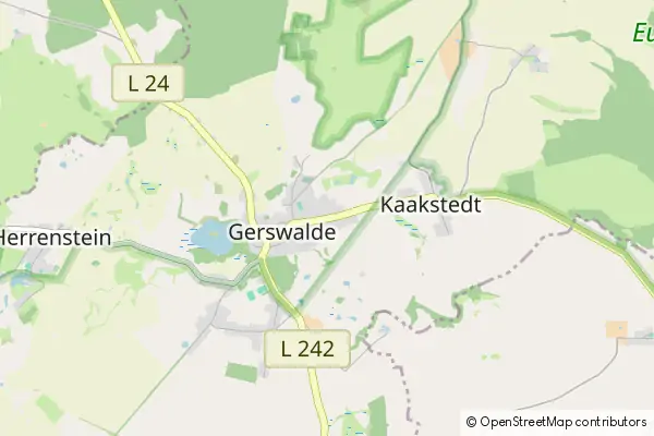 Karte Gerswalde