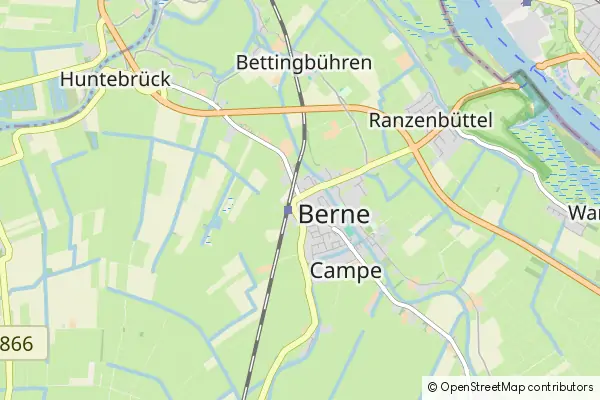 Karte Berne