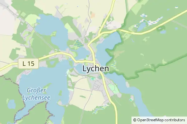 Karte Lychen