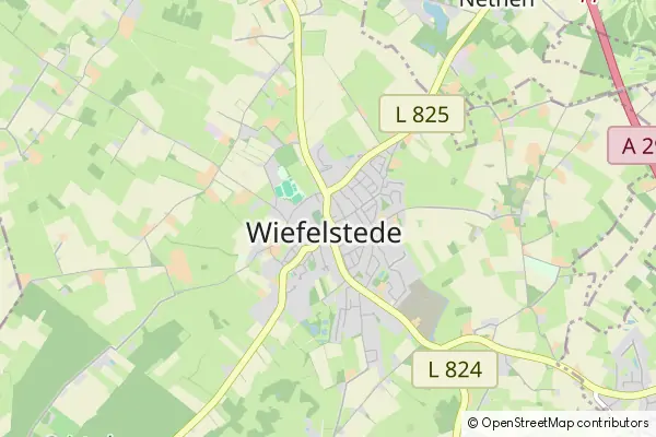 Karte Wiefelstede