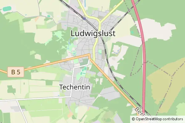 Karte Ludwigslust