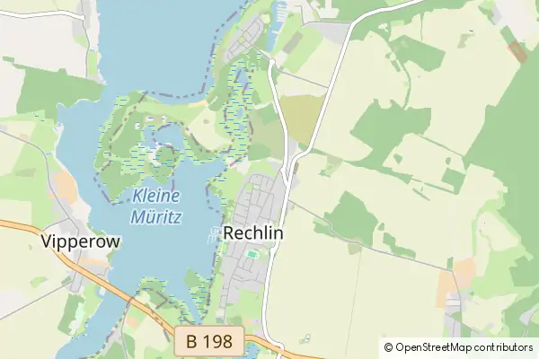 Karte Rechlin