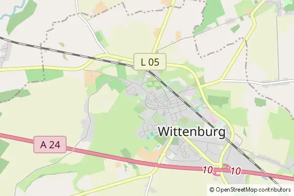 Karte Wittenburg