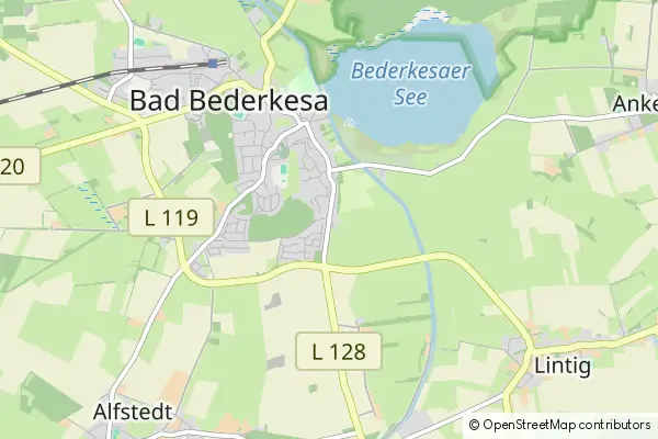 Karte Bad Bederkesa