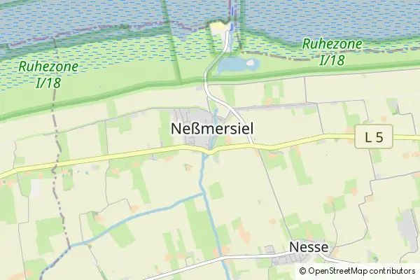 Karte Neßmersiel