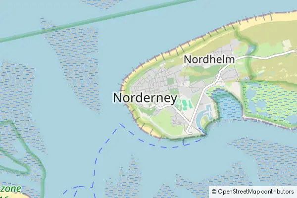 Karte Norderney