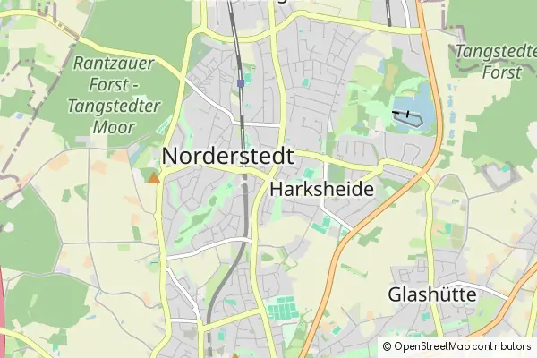 Karte Norderstedt